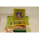 Subbuteo, Including a 1960s Continental Club Edition set in box Everton and Liverpool with hand