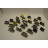 Graham Farish 00 Gauge Goods Rolling Stock, various SR, GW Vans, PO wagons and Brake Vans, all in