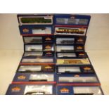 Bachmann 00 gauge Bogie and other Wagons, including Bolster wagons, Well Wagons, China Clay wagons