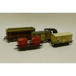 JEP O Gauge Rolling Stock, comprising early clerestory-roofed Wagons-Lits bogie coach no 4682 in
