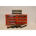 Triang and Hornby (Margate) OO Gauge Coaching Stock, including 7 boxed GWR coaches and 3 unboxed,