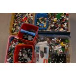 Loose Lego, A large quantity of 1980s and later, loose Lego contained in six crates, F-G, (Qty)