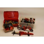 Technic Lego, Collection of loose Technic Lego including a part built Ferrari Formula 1 car (8386)