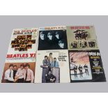 The Beatles LPs, twelve USA Albums including Something New, Beatles 65, Introducing The Beatles,