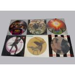 Picture Discs, thirteen LP and 12" Picture Discs with artists including Blondie, Earth Wind and