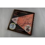 Neil Young / Crazy Horse / Signatures, a framed sleeve of the Opera Star 12" single with