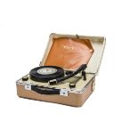 Record Player, Tact battery powered small record player untested