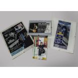 Paul McCartney / The Beatles, four mounted and glazed concert tickets comprising New World Tour