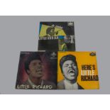 Little Richard, three original UK LPs, all on the London Purple label with flipback sleeves