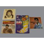 Elvis Presley EPs, four EPs comprising: In Days Gone By (2 record Box Set with Photos), Chante