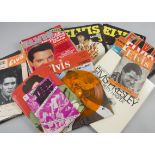 Elvis Presley, collection of approximately ninety Elvis Presley related Books and Magazines