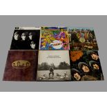 The Beatles / Solo LPs, seventeen Albums and one box set - all UK releases including All Things Must