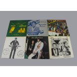 Elvis Presley LPs, ten bootleg LP albums including Elvis Vs The Beatles, Unfinished Business, The 68