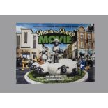 Film Posters, forty plus posters for animation films including Happy Feet, Shawn The Sheep, Cars,