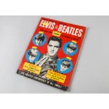 Beatles / Elvis Presley, Elvis Vs The Beatles Magazine - Beatles Round The World No 3 - Issued in