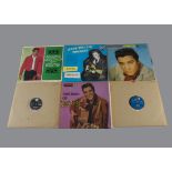 Elvis Presley, collection of 10" LPs and 78s. The albums comprise The Best Of Elvis, Loving You,