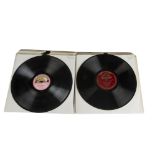 Caruso and Chaliapin, 12-inch records: 21 Caruso) and 19 Chaliapin (40)