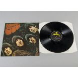 The Beatles, Rubber Soul LP - UK Mono pressing from 1981 - Yellow Black labels with 'EMI Records'