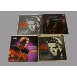 Eddie Cochran, four original UK Albums comprising Singing to My Baby and Memorial Album (Both on