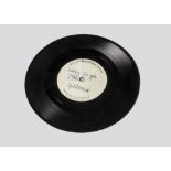 Quintessence / Acetate, Notting Hill Gate - single sided 7" acetate with Emidisc label and written