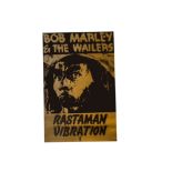 Bob Marley, Island Records Promotional Poster for Bob Marley & The Wailers - Rastaman Vibration