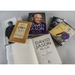 Books, two signed copies of David Jason's 'My Life', 'Foster Kid, Paul Foster with signature, a