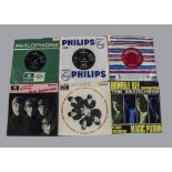 Sixties EPs and 7" Singles, twenty-one EPs and singles including The Beatles, The Who, Lemon Tree,