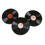 Plancon, 12-inch records: Le Cor (red Victor/G&T 032023), Le Caid (pink G&T 032065), Etoile du