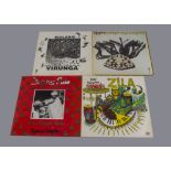 Afro Rock / Funk LPs, four albums comprising Kwa Bu Baah - Trance (ILPS 9491), Samba Mapangala -