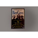 Bee Gees, a large framed and glazed poster (107cm x 157cm) concert at Wembley Stadium Saturday