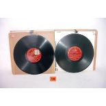Boninsegna and Giorgini, 10-inch records: Boninsegna 13 G&T, 3 Columbia; Giorgini 3 G&T, 1 Victor (