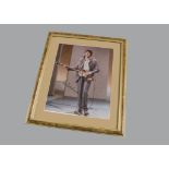 Paul McCartney / Beatles, Paul McCartney colour photo circa 1965, with a signature - framed & glazed