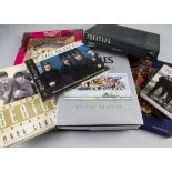 The Beatles, collection of Books and CD Box Sets including Sgt Pepper and Magical Mystery Tour CD
