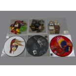 David Bowie / Picture Discs, collection of 12" and shaped Picture Discs including Rebel Never Gets