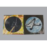 Prog Rock / Picture Discs, two Picture Disc LPs comprising Pink Floyd - Dark Side Of The Moon (USA