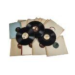 Basses, eleven 10-inch and two 10¾-inch records by Aquistapace, Caillol, Manfrini, Nivette (4 inc