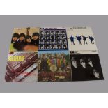 The Beatles LPs, seven original UK Mono Albums comprising Please Please Me, With The Beatles,