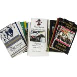 Epsom, Race cards - 22 The Oaks 1983-92, Canada Dry 5 1980s, Derby 22 1980-94 plus a 1973 card and a