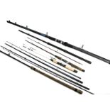 Angling Equipment, Rods, a selection including, Shakespeare Beta-Graphite Match 1826-390, 3.90m,