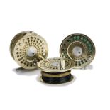 Angling Equipment, Reel, a Marryat, MR8A trout fly reel 3", in fabric zipped pouch together with two