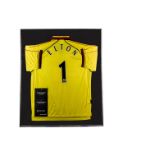 Watford/Elton John, a Watford sheet printed on the back with Elton 1 which was originally sold for