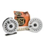 Angling Equipment, Reel, a Hardy Viscount 130 Mark II fly reel, and spare spool in original box. (
