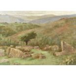Maurice Codner (1888-1958), English School, oil on canvas, moorland landscape, 33 cm x 48 cm, in