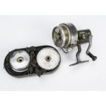 Angling Equipment, a Hardy "Altex" No 2 multiplying reel in original box and two spare spools