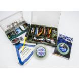 Angling Equipment, a collection of approx 30 spinning lures including Tobys, plugs, minnows and