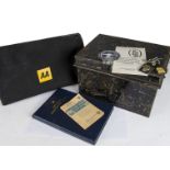 Motoring, a small collection of AA memorabilia, including two Key fobs and two box Keys, Tourists