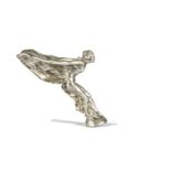 Motoring, a Charles Sykes, ( inscribed to base)nickel type, "Spirit of Ecstasy" car mascot with