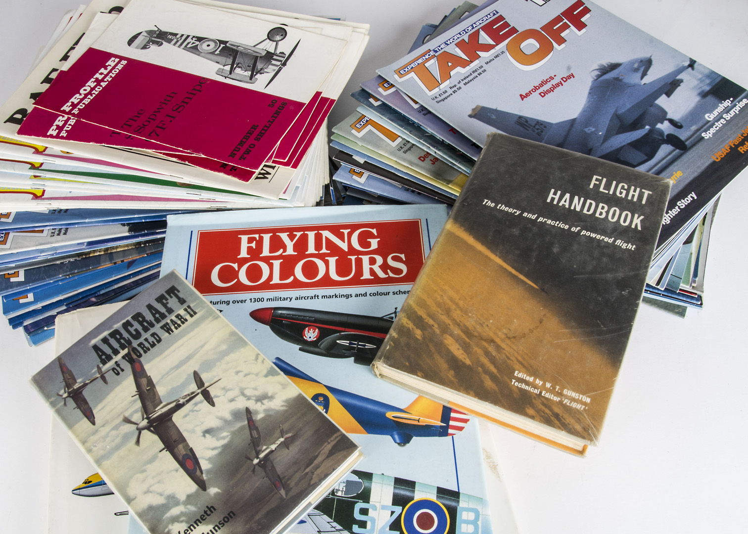 Aviation, a collection of approx 130 "Take Off" magazines together with "Twenty First Profile"