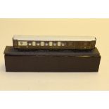 Golden Age 00 Gauge 1E chocolate and cream Pullman Car with white roof, No 79, in original box, M,