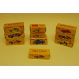 Atlas Editions Dinky, A boxed group of ten models including vintage private, commercial and